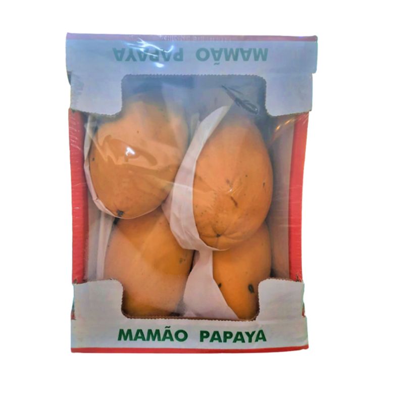 Mamão Papaya Caixa com 4 unidades