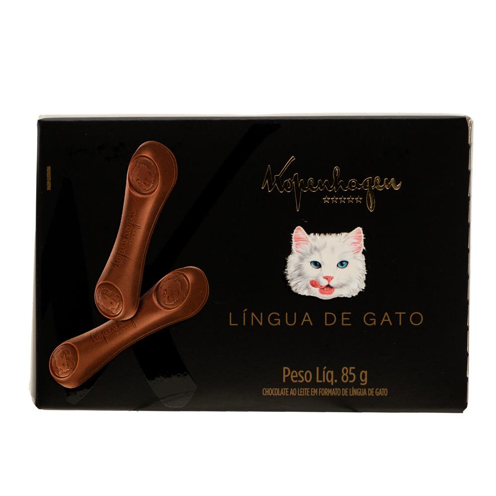 Chocolate Língua de Gato Kopenhagen Tradicional 85g