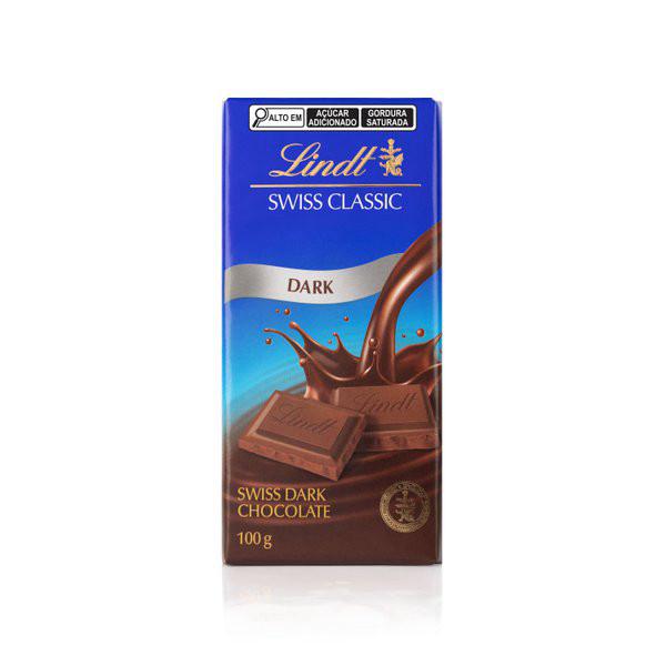 Chocolate Dark Swiss Classic Lindt 100g