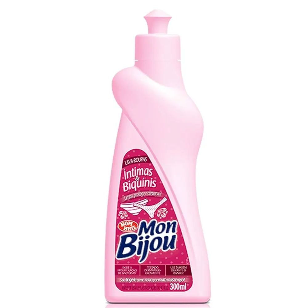 Lava Roupa Líquido Roupas Intimas Mon Bijou 300ml