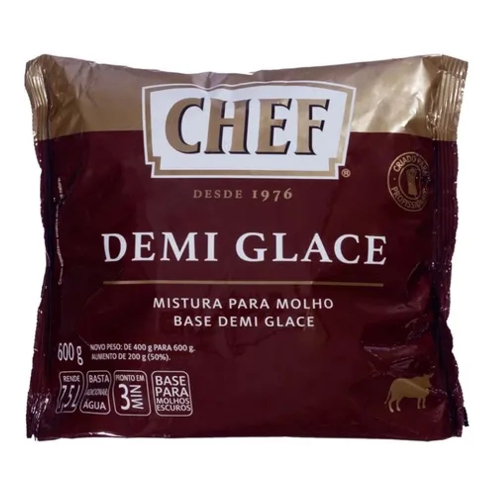 Base para Molhos Demi Glace Chef 600g