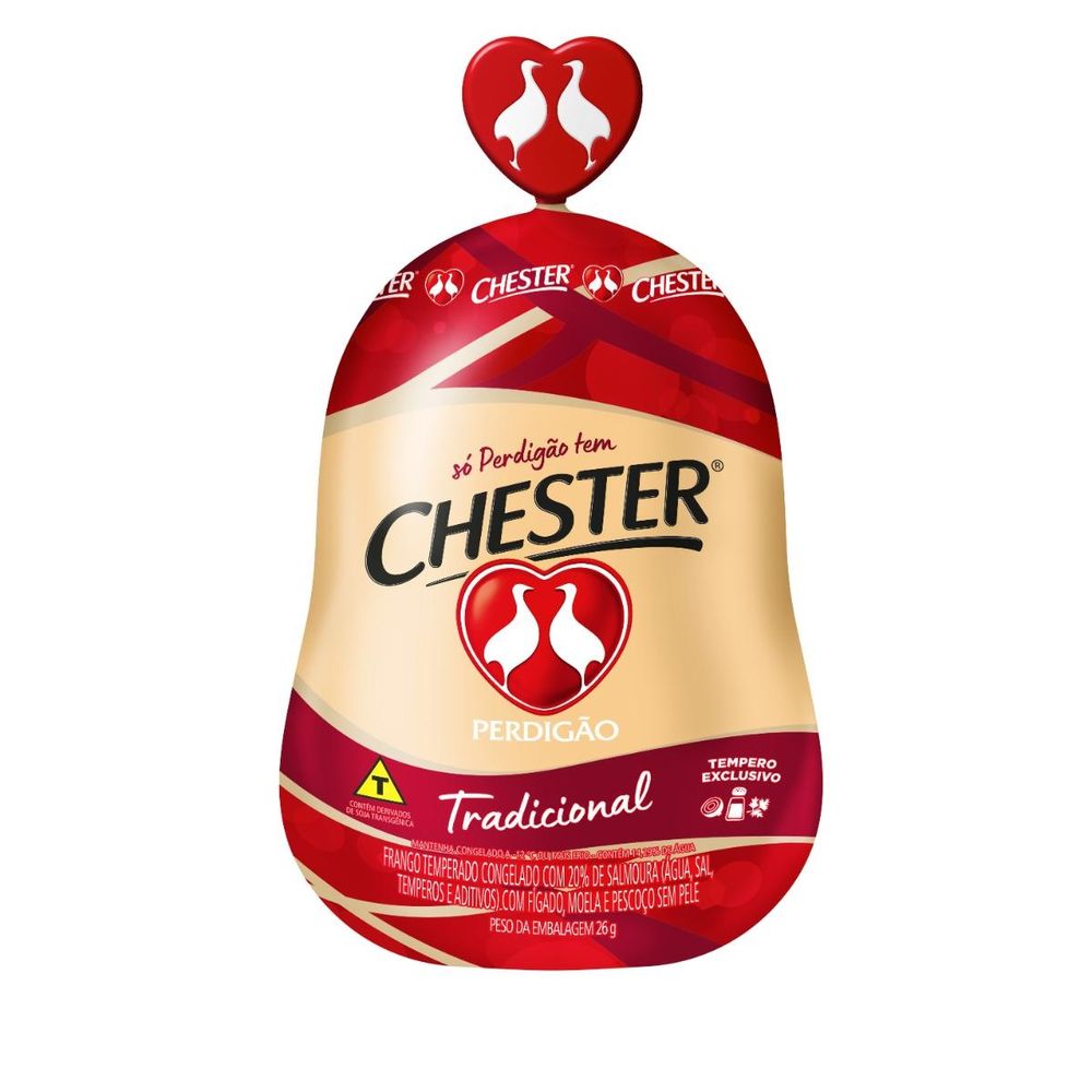 Chester  Tradicional Inteiro Congelado Perdigão  kg