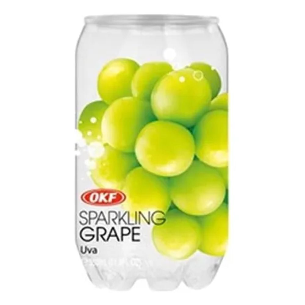 Refrigerante Coreano Sparkling Grape OKF 350ml
