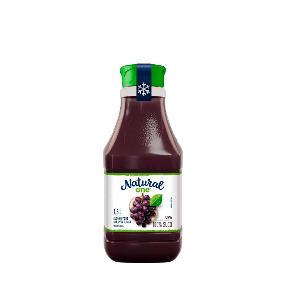 Suco Misto Maçã e Uva Natural One Refrigerado 1.3l