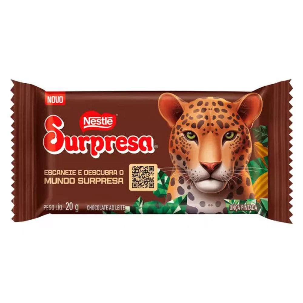 Chocolate ao Leite Surpresa Nestlé 20g