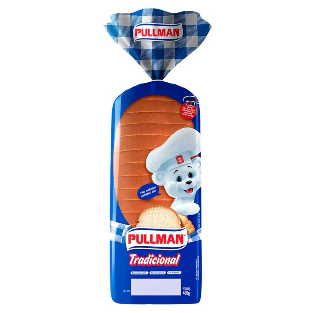 Pão de Forma Tradicional Pullman 500g