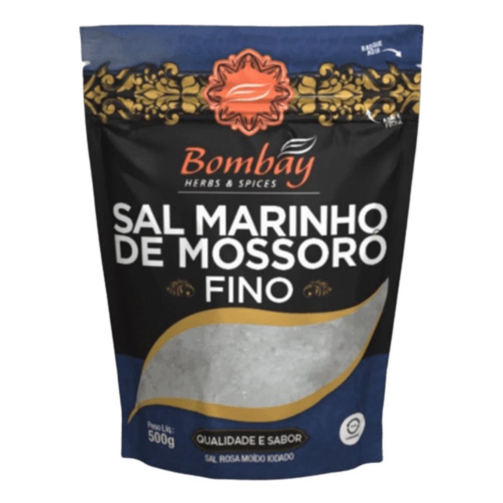 Sal Marinho Mossoró Bombay 500g