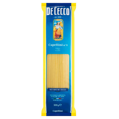 Macarrão Capellini De Cecco 500g