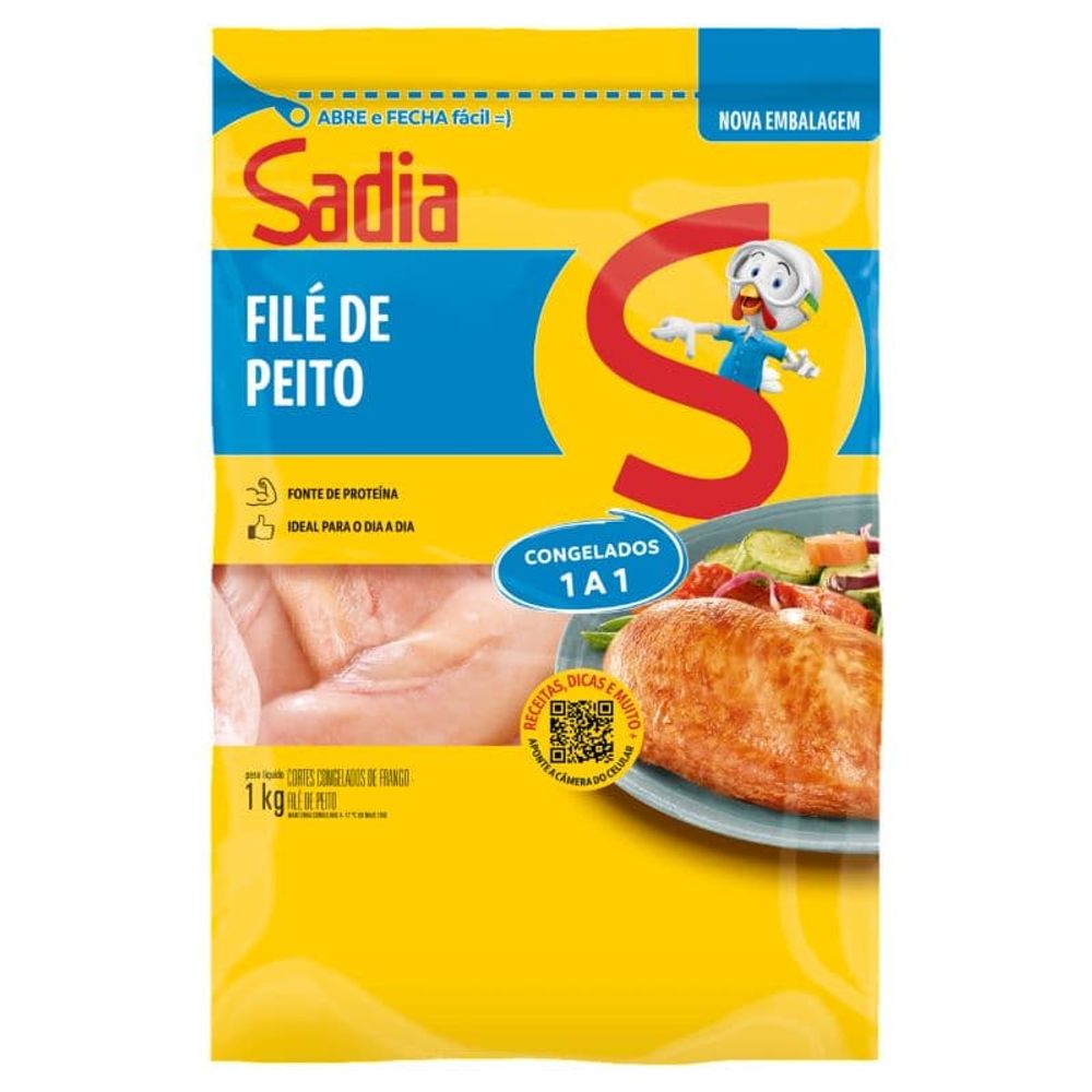 Filé de Peito de Frango Sadia 1kg