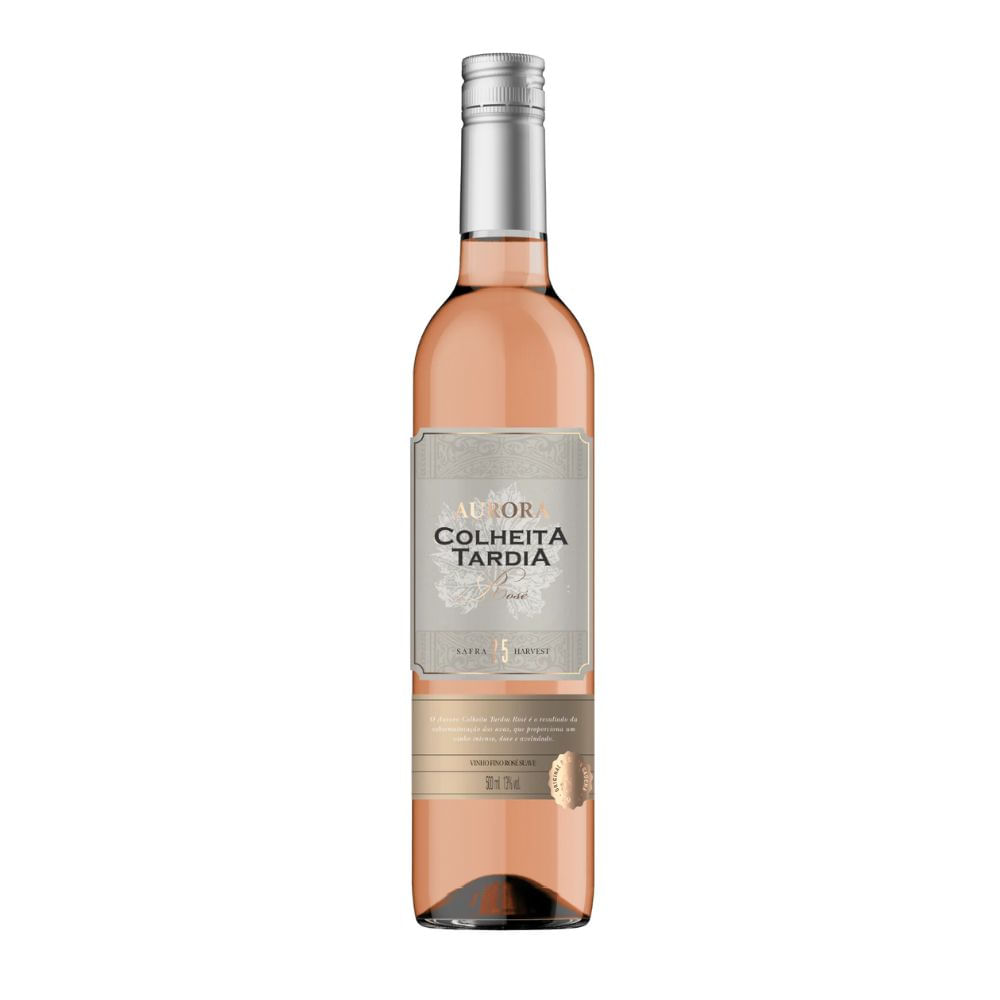 Vinho Rosé Colheita Tardia Aurora 500ml