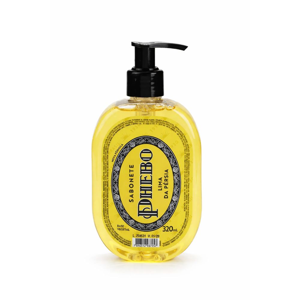 Sabonete líquido Lima da Pérsia Phebo 320ml