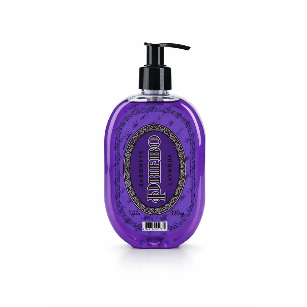 Sabonete líquido Toque de Lavanda Phebo 320ml