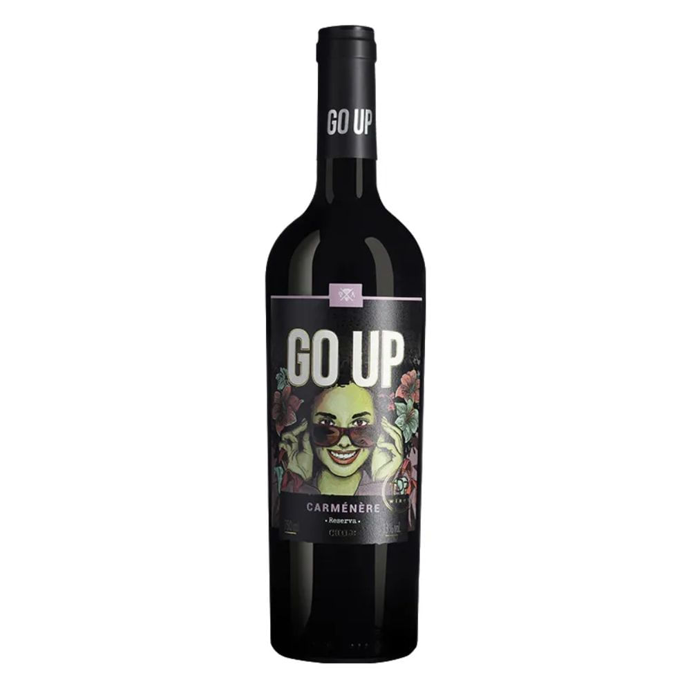 Vinho Tinto Carménère Go Up 750ml