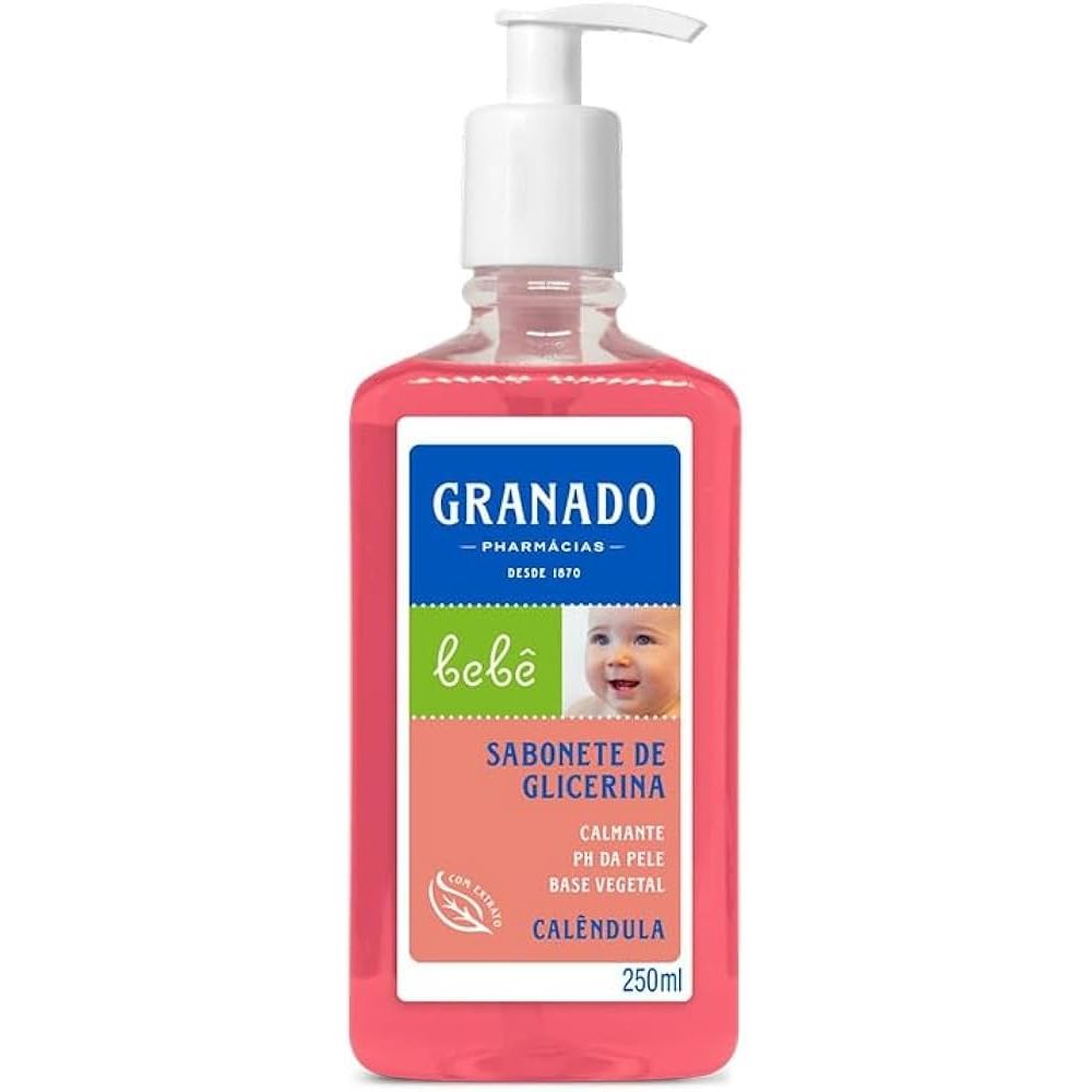 Sabonete líquido de Glicerina Bebê Calêndula Granado 250ml