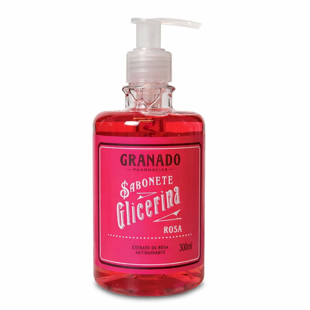 Sabonete líquido de Glicerina Rosa Granado 300ml