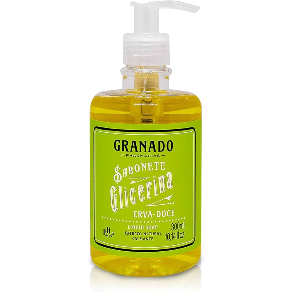 Sabonete líquido de Glicerina Erva-Doce Granado 300ml