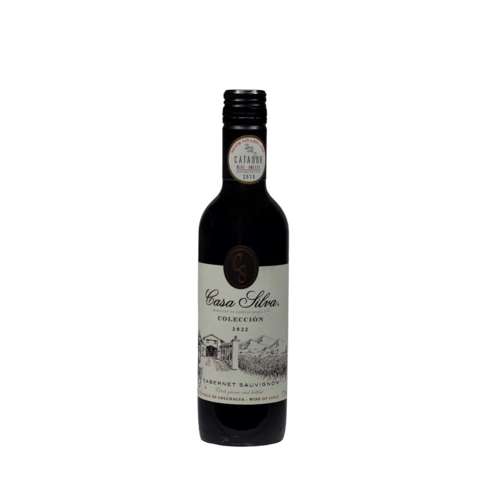 Vinho Tinto Cabernet Sauvignon Colección Casa Silva 375ml