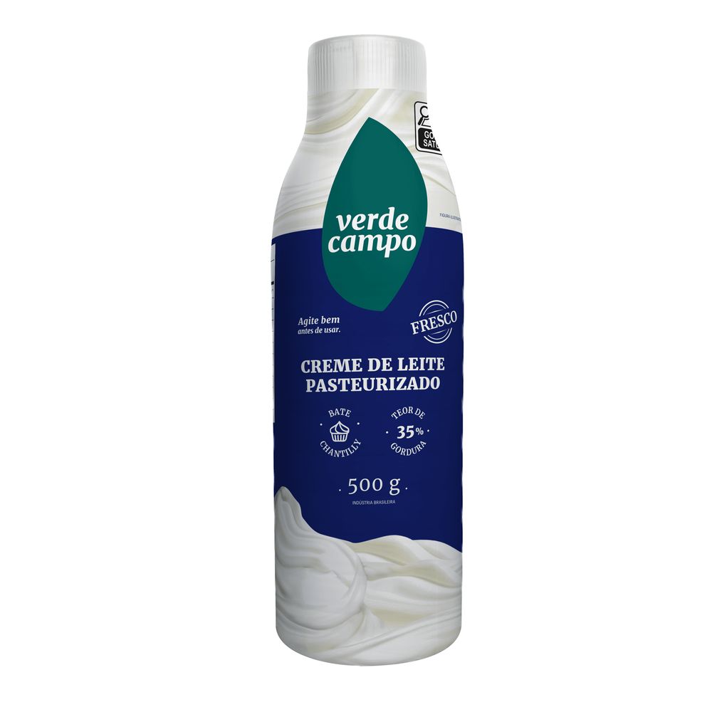 Creme de Leite Fresco Verde Campo 500g