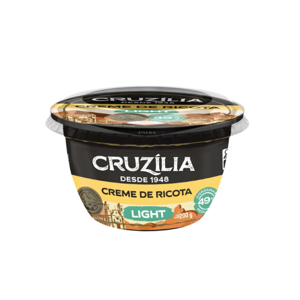 Creme de Ricota Light Cruzilia 200g