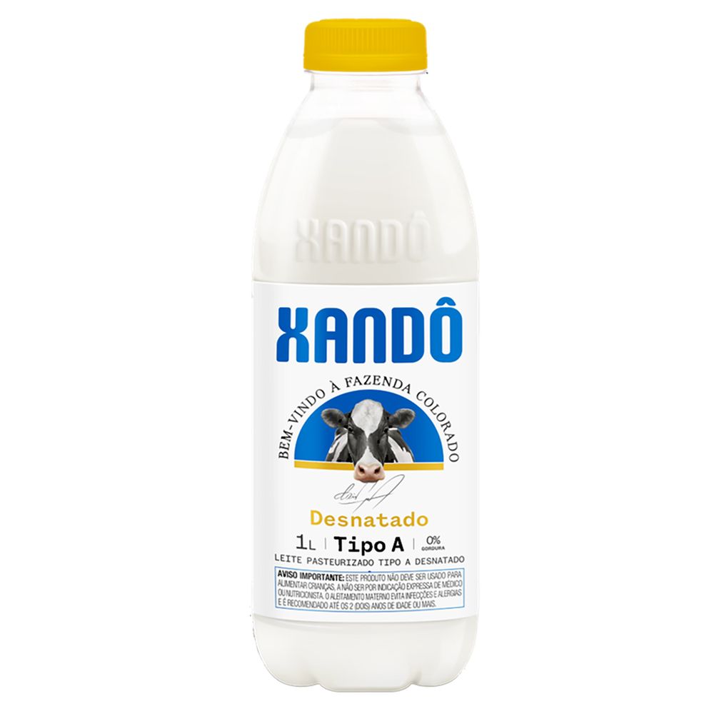 Leite Desnatado Light Tipo A Xandô 1l