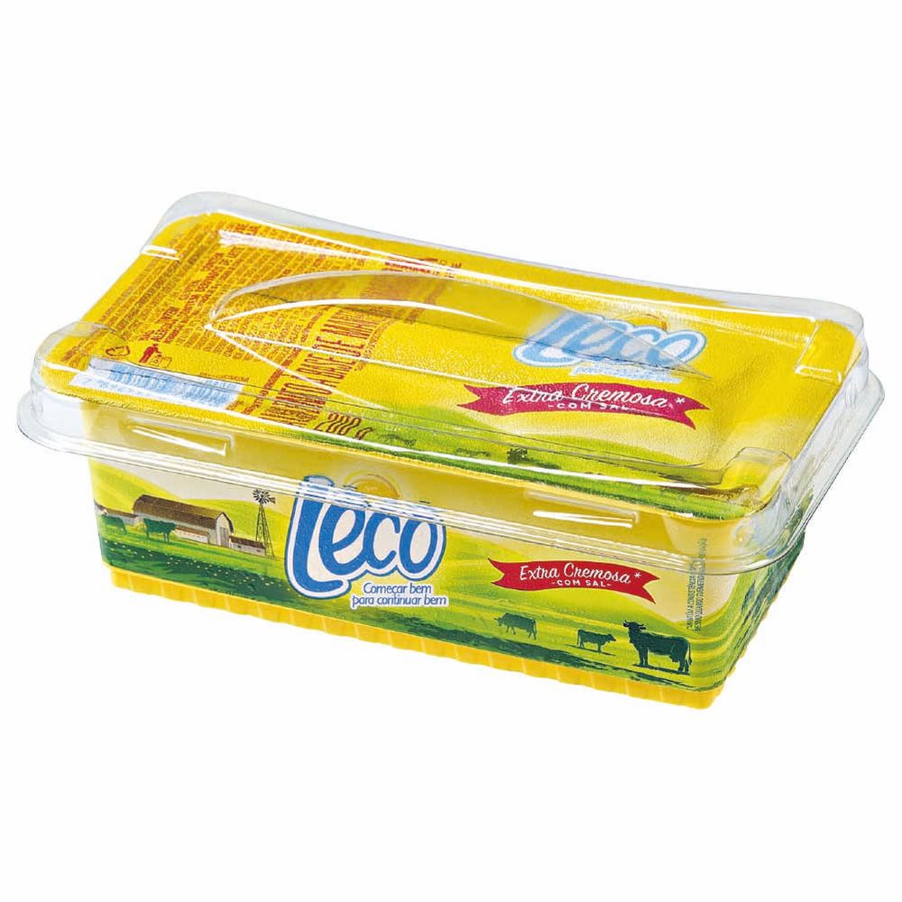 Manteiga e Margarina com Sal Extra Cremosa Leco 200g