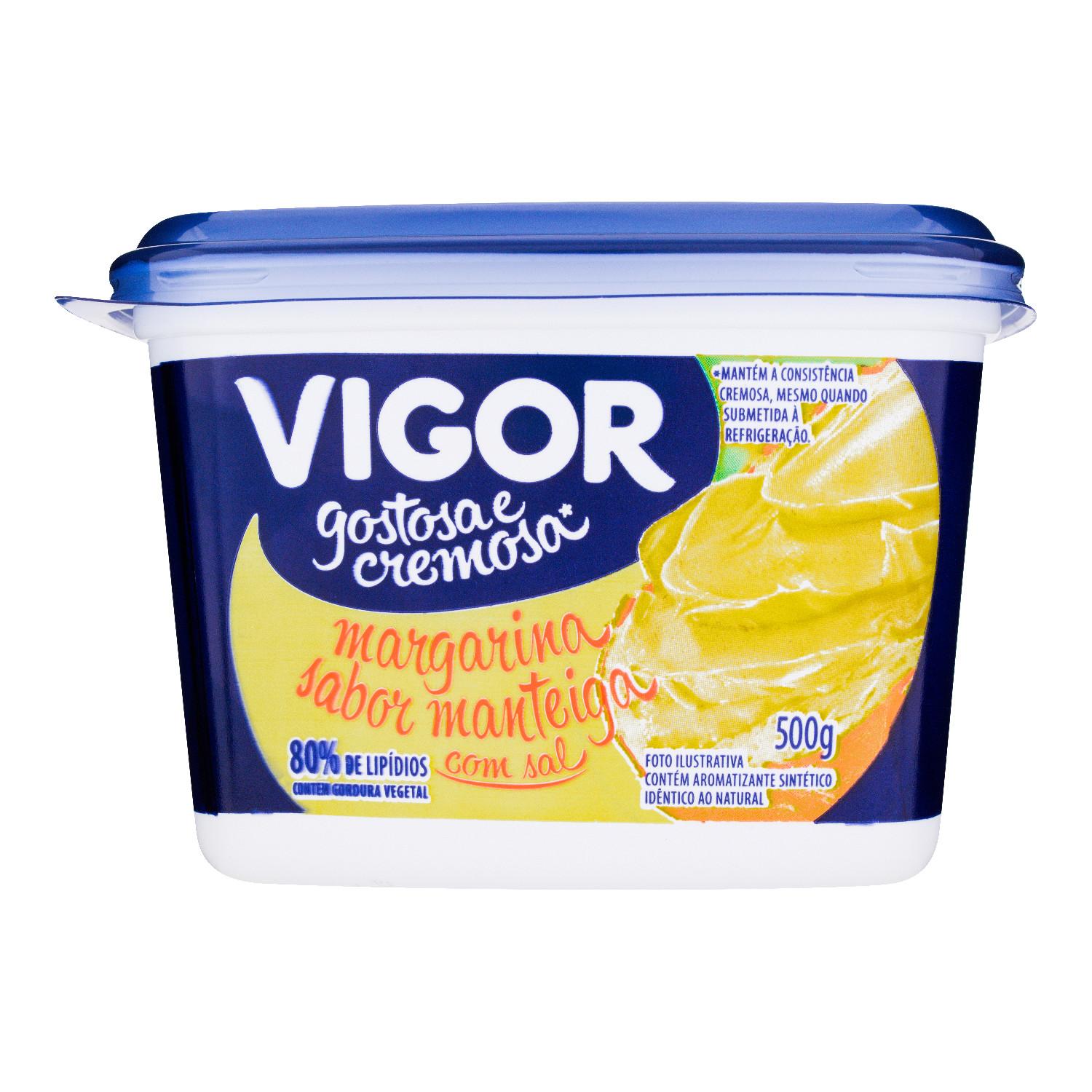 Margarina 80% com Sal Vigor 500g