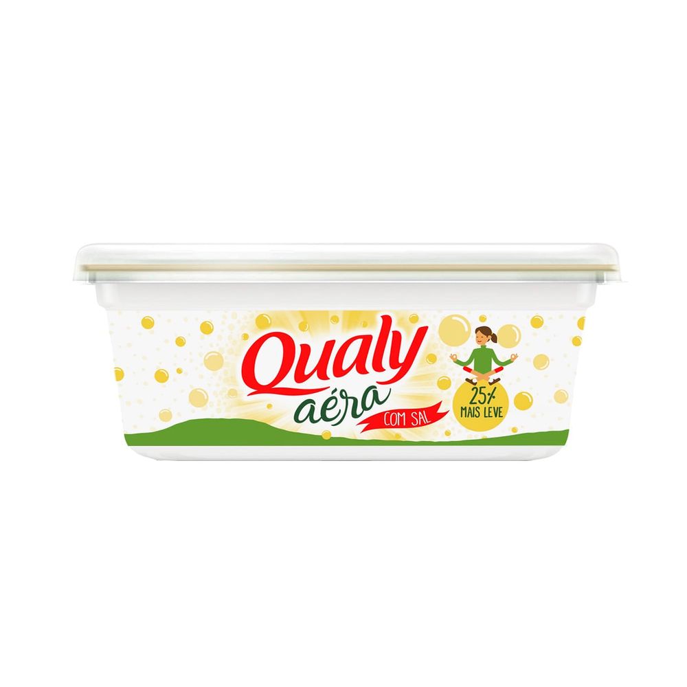 Margarina com Sal Aerada Qualy 250g