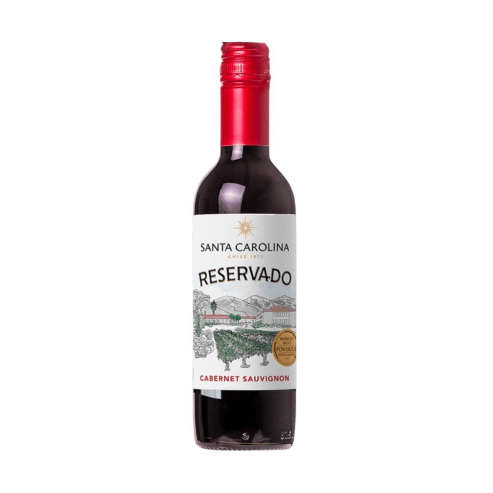 Vinho Tinto Cabernet Sauvignon Reservado Santa Carolina 375ml