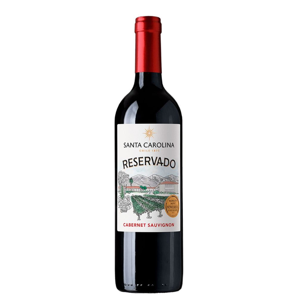 Vinho Tinto Cabernet Sauvignon Reservado Santa Carolina 750ml