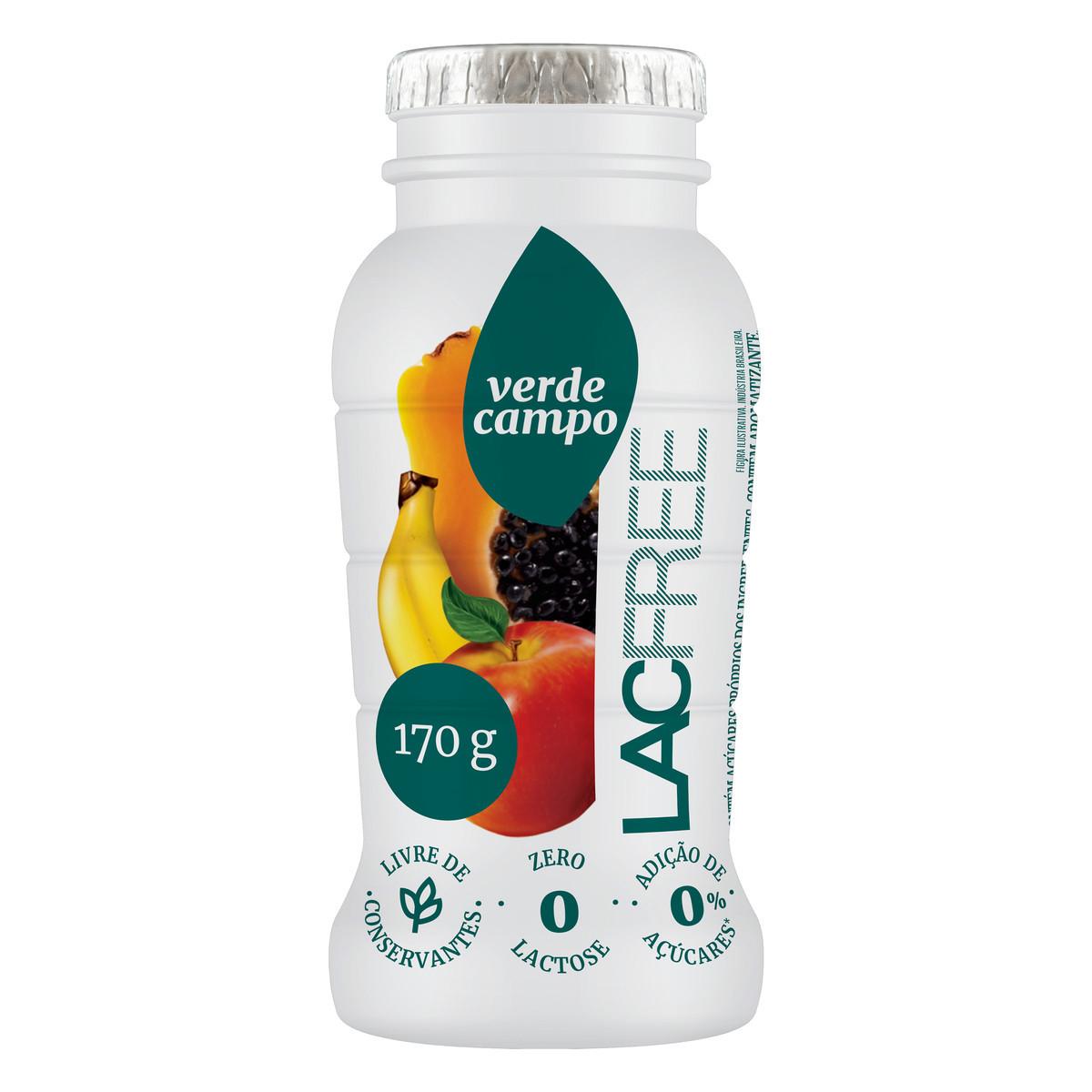 Iogurte Lacfree Banana, Mamão e Maçã Verde Campo 170g