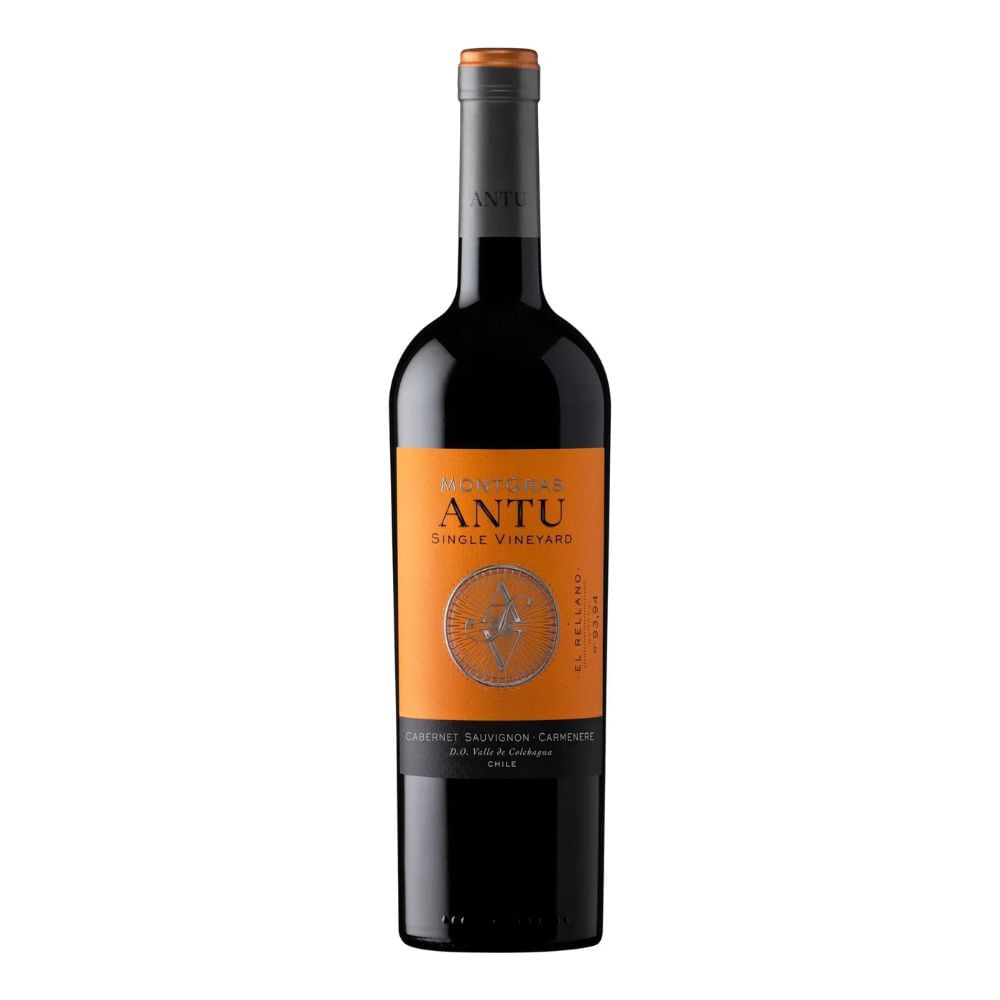 Vinho Tinto Cabernet Sauvignon e Carmenere Antu MontGras 750ml