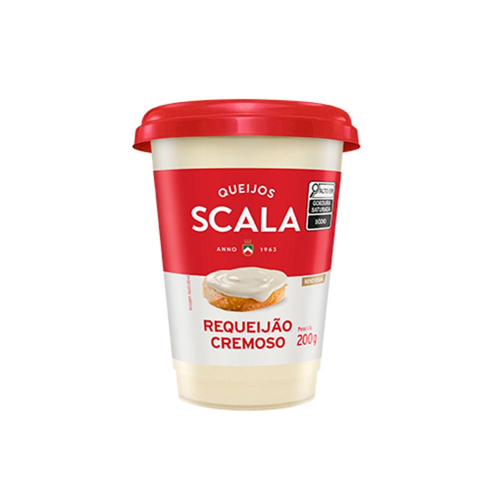Requeijão Cremoso Tradicional Scala 200g