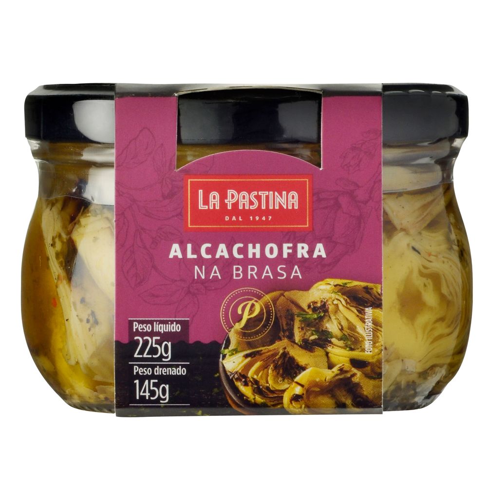 Alcachofra Na Brasa La Pastina 145g