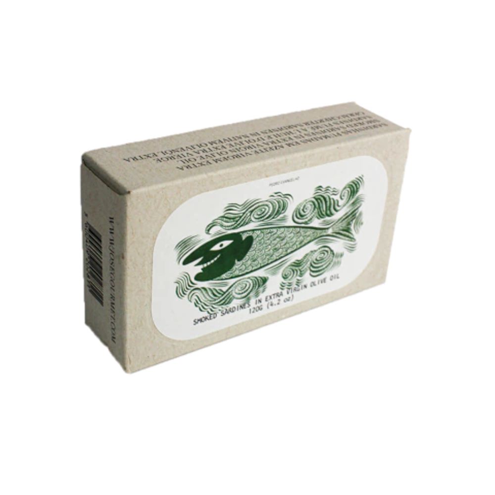 Sardinhas Defumadas em Azeite Extra Virgem José Gourmet 120g