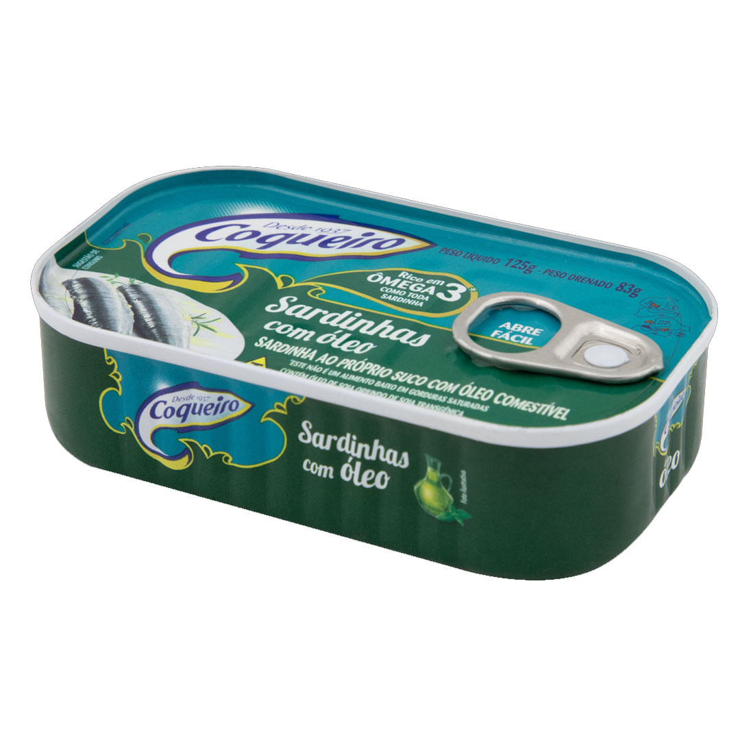 Sardinha com Óleo de Soja Coqueiro 75g