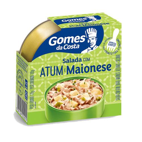 Salada com Atum e Maionese  Gomes Costa 170g
