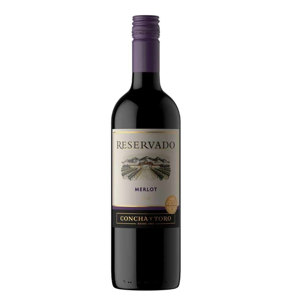 Vinho Tinto Merlot Reservado Concha Y Toro 750ml