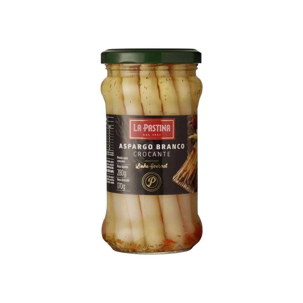 Aspargo Branco Crocante La Pastina 280g
