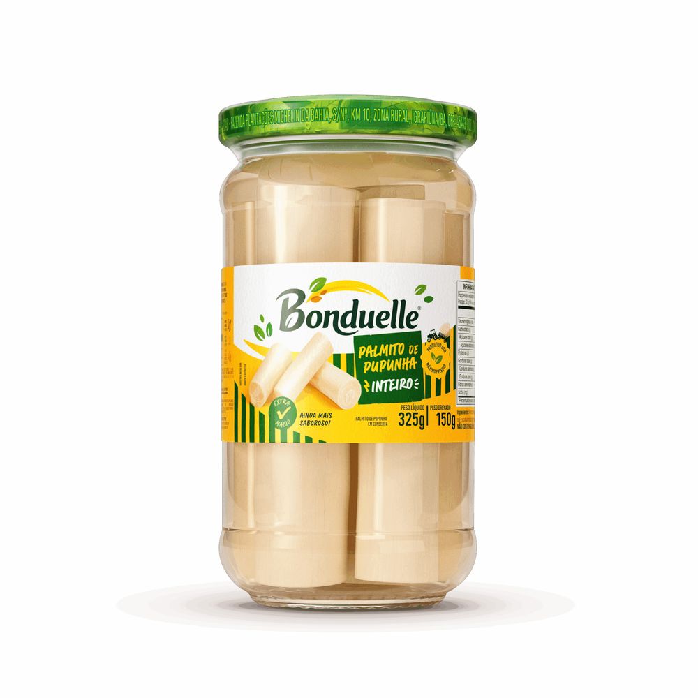 Palmito de Pupunha Inteiro Bonduelle 150g