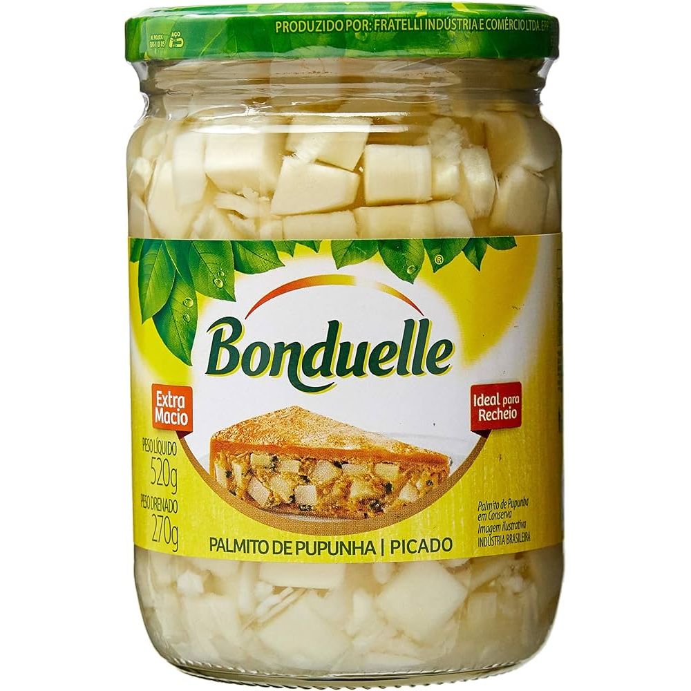 Palmito Pupunha Picado Bonduelle 520g