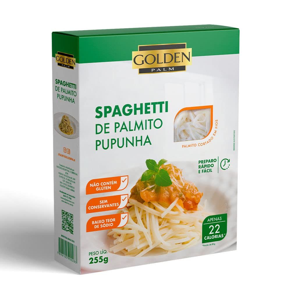 Palmito de Spaghetti Pupunha Golden 255g