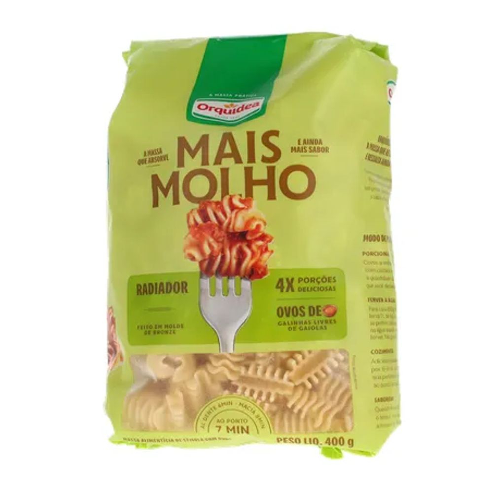 Macarrão Radiador com Ovo Orquidea 400g