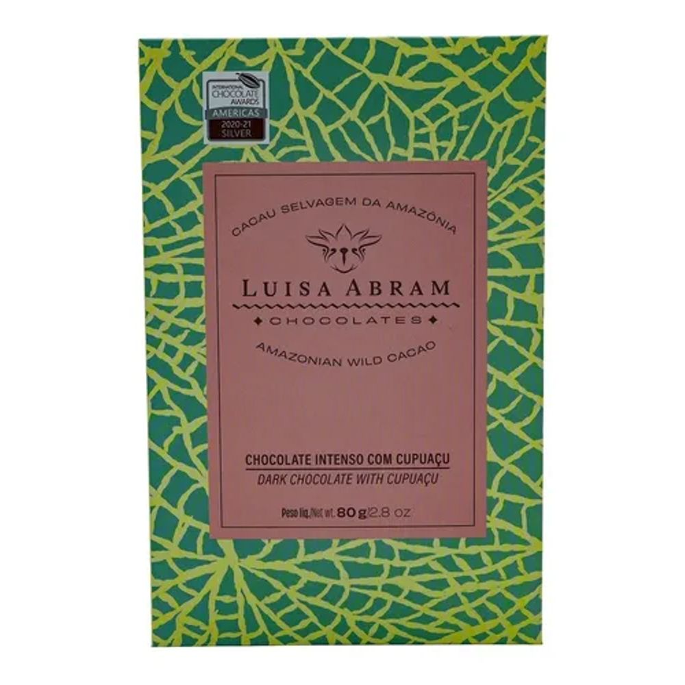 Chocolate 70% Cacau com Cupuaçu Luisa Abram 80g