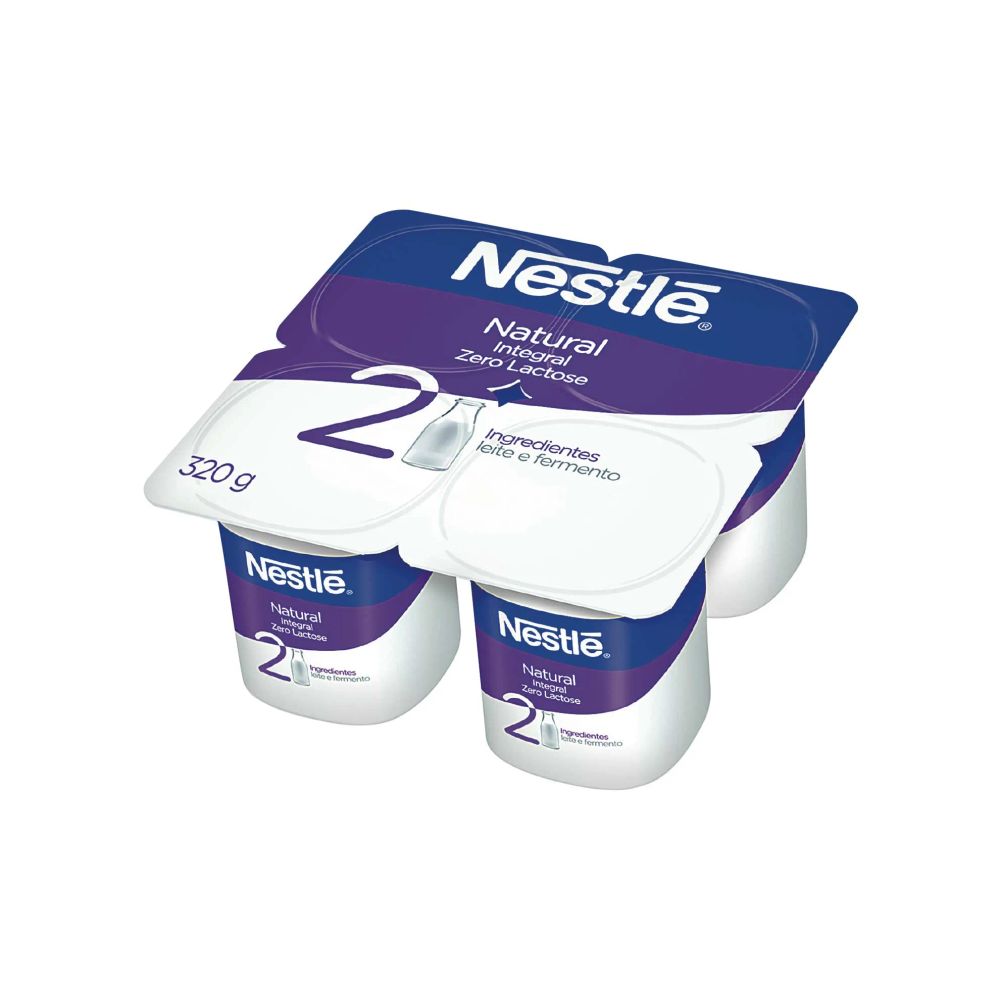 Iogurte Zero Lactose Natural Nestlé 320g