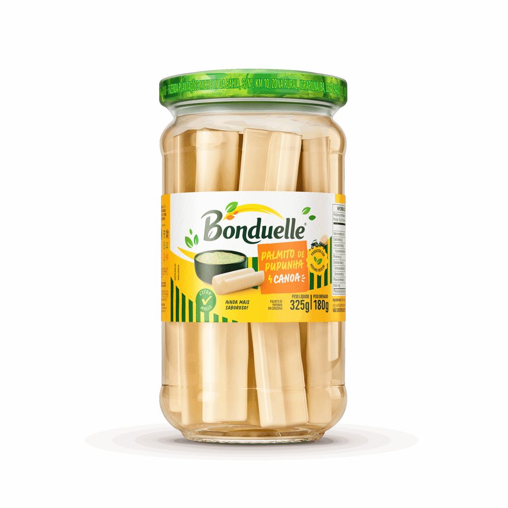 Palmito Pupunha Canoa Bonduelle 325g