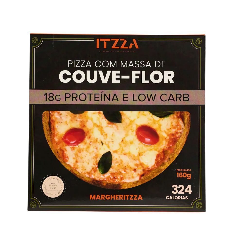 Pizza com Massa de Couve-Flor Sabor Margheritzza Itzza 160g