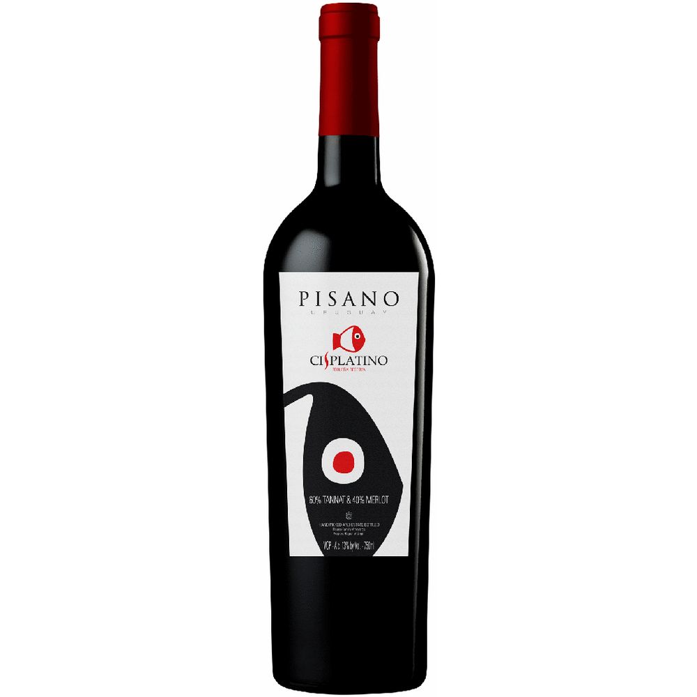 Vinho Tinto Tannat e Merlot Pisano Cisplatino 750ml