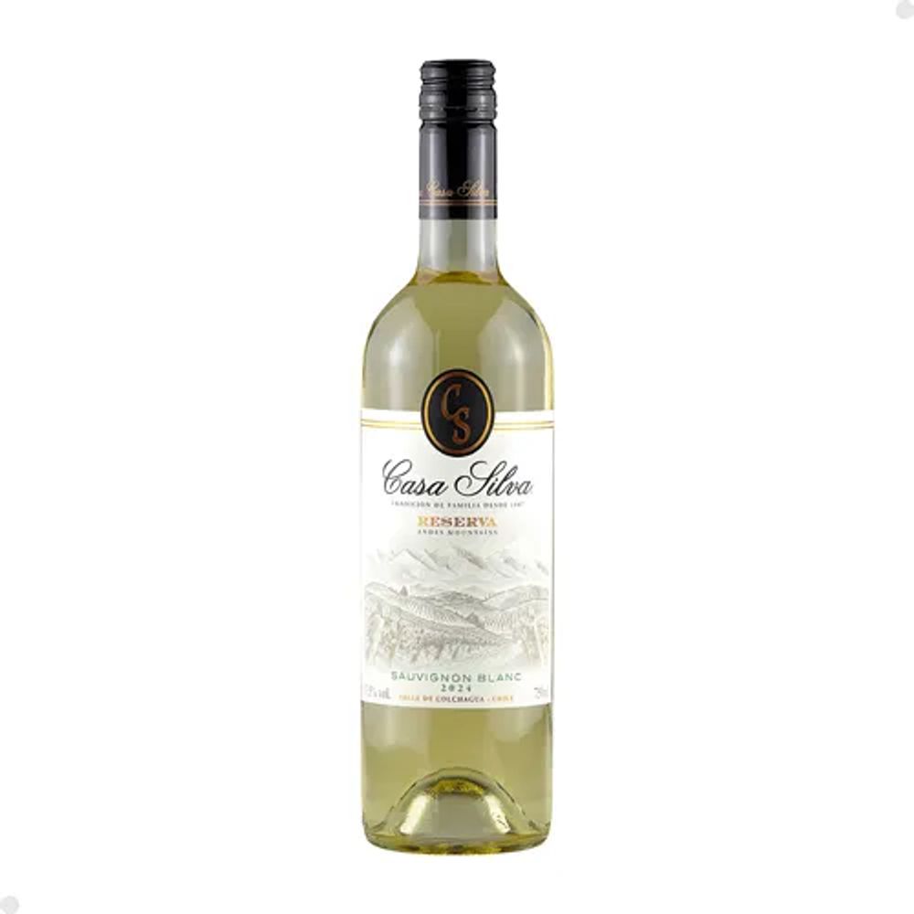 Vinho Branco Sauvgnion Blanc Estate Grown Casa Silva 375ml