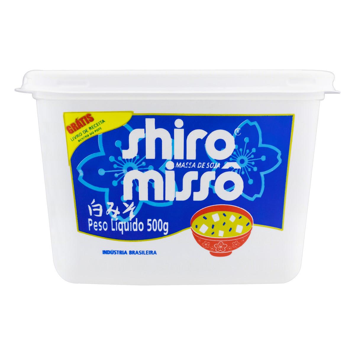 Massa de Soja Shiro Missô Sakura 500g