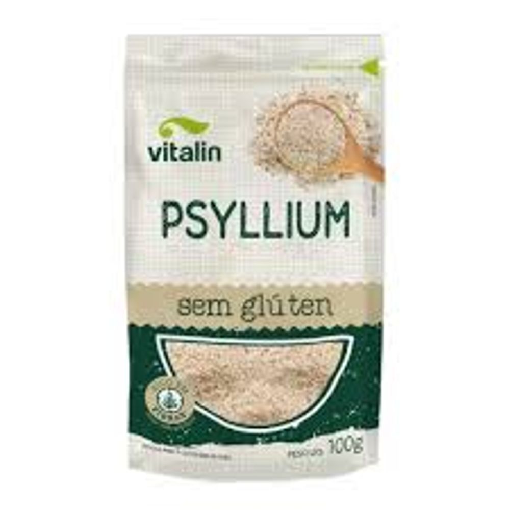 Psyllium Sem Glúten Vitalin 100g